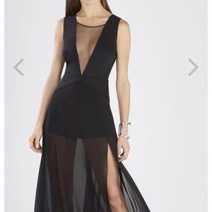 BCBG MaxAzria Black Size 2 Evening Gown